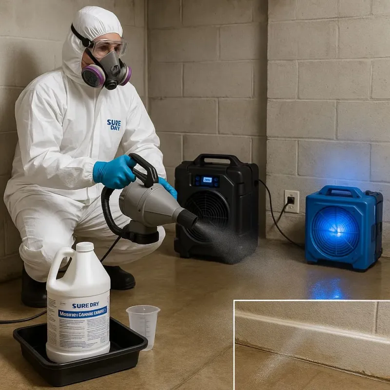 Sanitization and Odor Removal process in Manchester, CT
