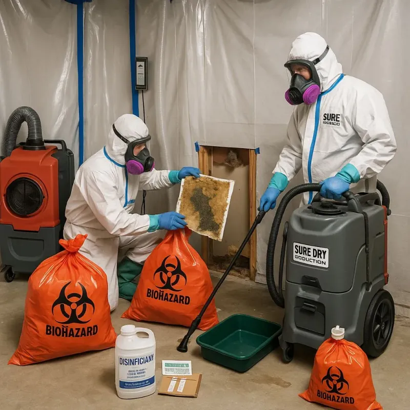 Contaminated Water Handling Protocols process in Manchester, CT
