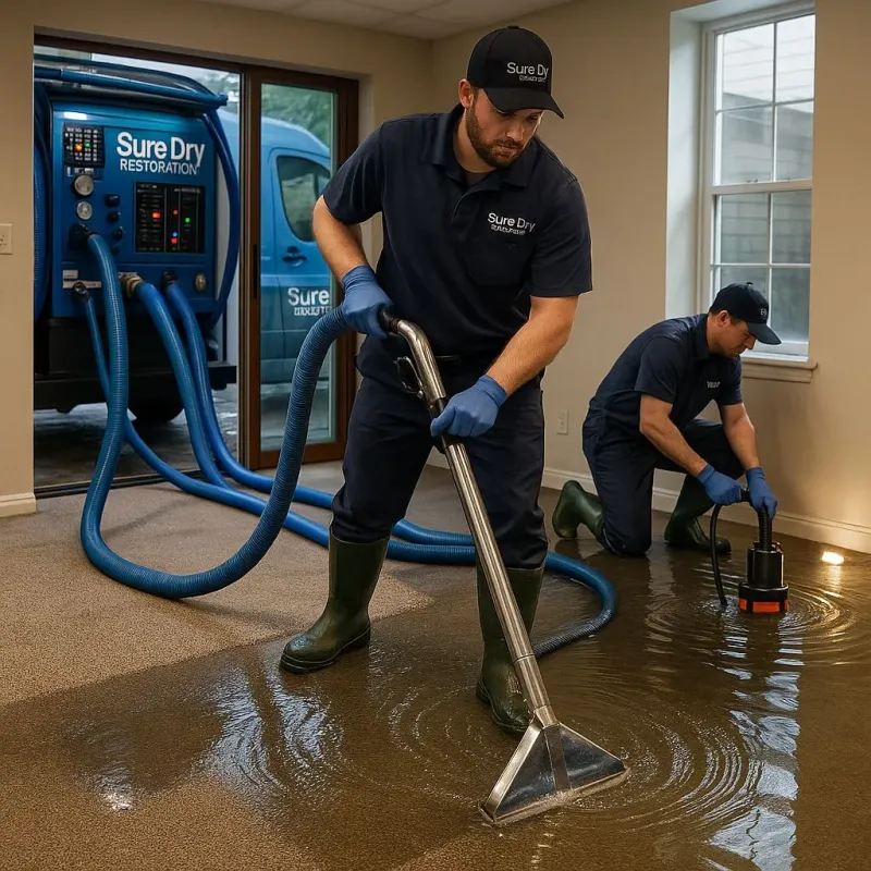 Water Extraction and Removal process in Manchester, CT